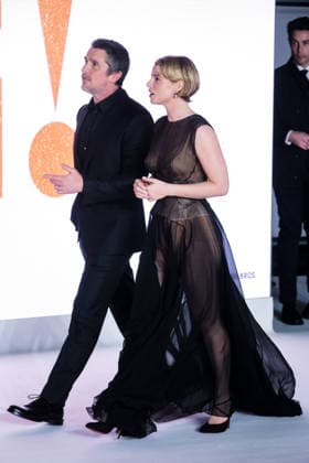 The World Premiere of THE BRIDE on Thursday 26 February 2026 Jessie Buckley and Christian Bale poses on the red carpet at The World Premiere of THE BRIDE on Thursday 26 February 2026 at Cineworld Leicester Square, London. ., Credit:Julie Edwards Avalon  Copyright: xJuliexEdwardsx xAvalonx 1078530809