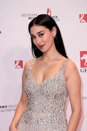 Elif Demirezer at the 17 German Music Author Award of GEMA 2026 at the Hotel The Ritz Carlton Berlin, 26 02 2026 Foto:xS.xGabschx xFuturexImagex musikautorenpreis_6291