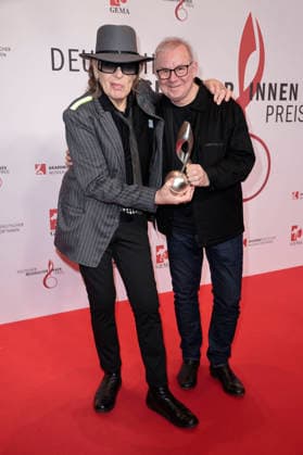 Udo Lindenberg and Joachim Krol at the 17 German Music Authors Award of GEMA 2026 at The Ritz Carlton Hotel Berlin, 26 02 2026 Foto:xS.xGabschx xFuturexImagex musikautorenpreis_6304
