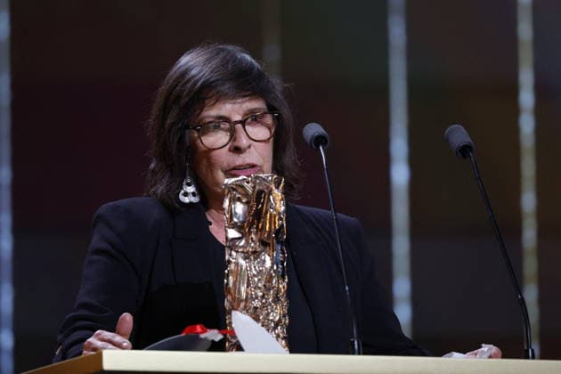 51st Cesar Ceremony Catherine Schwartz with the Best Editing Cesar Award for the Movie Nouvelle Vague during the 51st Cesar Film Awards held at l Olympia on February 26, 2026, in Paris, France. Photo by Nasser Berzane ABACAPRESS.COM Paris France  Copyright: xBerzanexNasser ABACAx