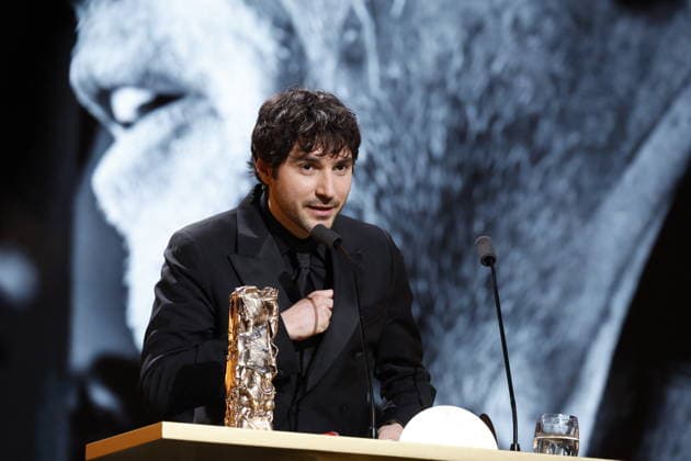51st Cesar Ceremony Guillaume Marbeck with the Best Director Cesar Award for Movie Nouvelle Vague on behalf of Richard Linklater during 51st Cesar Film Awards held at l Olympia on February 26, 2026, in Paris, France. Photo by Nasser Berzane ABACAPRESS.COM Paris France  Copyright: xBerzanexNasser ABACAx