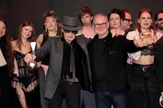 Udo Lindenberg and Joachim Krol at the 17 German Music Authors Award of GEMA 2026 at The Ritz Carlton Hotel Berlin, 26 02 2026 Foto:xS.xGabschx xFuturexImagex musikautorenpreis_6316