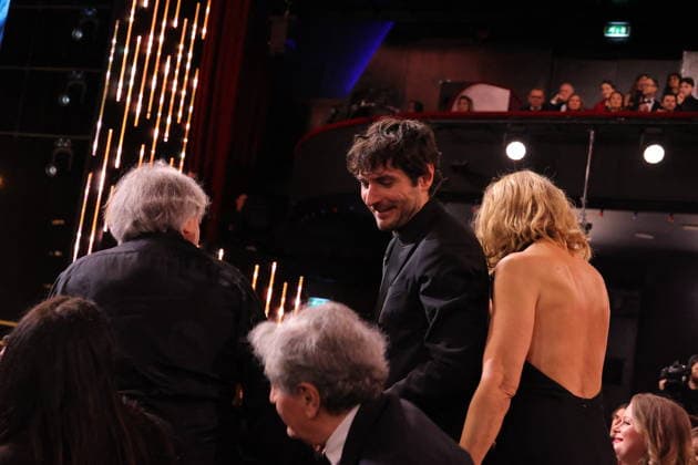 51st Cesar Ceremony Guillaume Marbeck with the Best Director Cesar Award for Movie Nouvelle Vague on behalf of Richard Linklater during 51st Cesar Film Awards held at l Olympia on February 26, 2026, in Paris, France. Photo by Nasser Berzane ABACAPRESS.COM Paris France  Copyright: xBerzanexNasser ABACAx