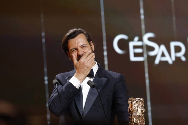 51st Cesar Ceremony Laurent Lafitte with the Best Actor Cesar Award for Movie La Plus Riche Du Monde during the 51st Cesar Film Awards held at l Olympia on February 26, 2026, in Paris, France. Photo by Nasser Berzane ABACAPRESS.COM Paris France  Copyright: xBerzanexNasser ABACAx