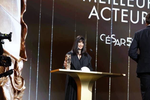 51st Cesar Ceremony Monica Bellucci during the 51st Cesar Film Awards held at l Olympia on February 26, 2026, in Paris, France. Photo by Nasser Berzane ABACAPRESS.COM Paris France  Copyright: xBerzanexNasser ABACAx