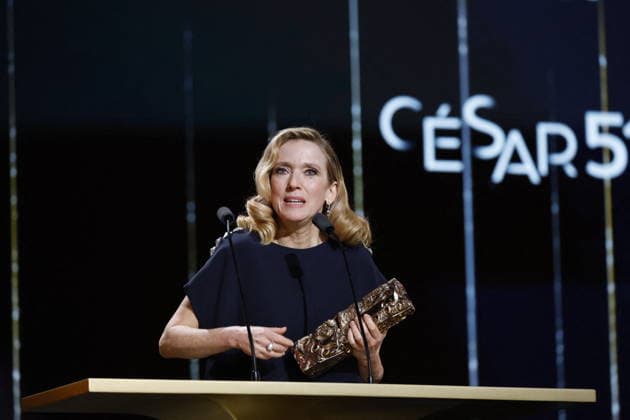 51st Cesar Ceremony Léa Drucker with the Best Actress Cesar Award for Movie Dossier 137 during the 51st Cesar Film Awards held at l Olympia on February 26, 2026, in Paris, France. Photo by Nasser Berzane ABACAPRESS.COM Paris France  Copyright: xBerzanexNasser ABACAx