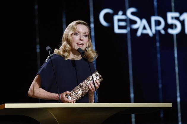 51st Cesar Ceremony Léa Drucker with the Best Actress Cesar Award for Movie Dossier 137 during the 51st Cesar Film Awards held at l Olympia on February 26, 2026, in Paris, France. Photo by Nasser Berzane ABACAPRESS.COM Paris France  Copyright: xBerzanexNasser ABACAx