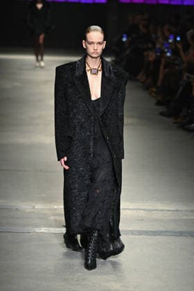 Milan, Milan Women s Fashion Week Fall Winter 2026 27 - Women s Fashion, Fall Winter 2026 27 - Roberto Cavalli fashion show - catwalk in the photo: model  Copyright: xSimonaxChiocciax xipa-agency.netx xFotosickix IPA_Agency_IPA72074054