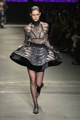 Milan, Milan Women s Fashion Week Fall Winter 2026 27 - Women s Fashion, Fall Winter 2026 27 - Roberto Cavalli fashion show - catwalk in the photo: model  Copyright: xSimonaxChiocciax xipa-agency.netx xFotosickix IPA_Agency_IPA72074200