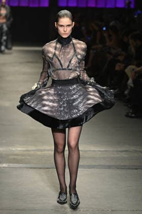 Milan, Milan Women s Fashion Week Fall Winter 2026 27 - Women s Fashion, Fall Winter 2026 27 - Roberto Cavalli fashion show - catwalk in the photo: model  Copyright: xSimonaxChiocciax xipa-agency.netx xFotosickix IPA_Agency_IPA72074201
