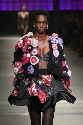 Milan, Milan Women s Fashion Week Fall Winter 2026 27 - Women s Fashion, Fall Winter 2026 27 - Roberto Cavalli fashion show - catwalk in the photo: model  Copyright: xSimonaxChiocciax xipa-agency.netx xFotosickix IPA_Agency_IPA72074244