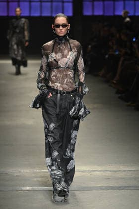 Milan, Milan Women s Fashion Week Fall Winter 2026 27 - Women s Fashion, Fall Winter 2026 27 - Roberto Cavalli fashion show - catwalk in the photo: model  Copyright: xSimonaxChiocciax xipa-agency.netx xFotosickix IPA_Agency_IPA72074223