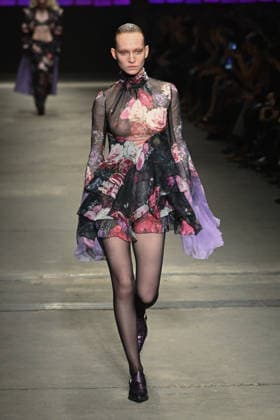 Milan, Milan Women s Fashion Week Fall Winter 2026 27 - Women s Fashion, Fall Winter 2026 27 - Roberto Cavalli fashion show - catwalk in the photo: model  Copyright: xSimonaxChiocciax xipa-agency.netx xFotosickix IPA_Agency_IPA72074263