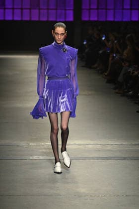 Milan, Milan Women s Fashion Week Fall Winter 2026 27 - Women s Fashion, Fall Winter 2026 27 - Roberto Cavalli fashion show - catwalk in the photo: model  Copyright: xSimonaxChiocciax xipa-agency.netx xFotosickix IPA_Agency_IPA72074278