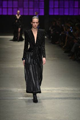 Milan, Milan Women s Fashion Week Fall Winter 2026 27 - Women s Fashion, Fall Winter 2026 27 - Roberto Cavalli fashion show - catwalk in the photo: model  Copyright: xSimonaxChiocciax xipa-agency.netx xFotosickix IPA_Agency_IPA72074288