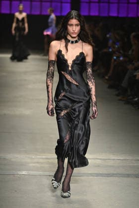 Milan, Milan Women s Fashion Week Fall Winter 2026 27 - Women s Fashion, Fall Winter 2026 27 - Roberto Cavalli fashion show - catwalk in the photo: model  Copyright: xSimonaxChiocciax xipa-agency.netx xFotosickix IPA_Agency_IPA72074298