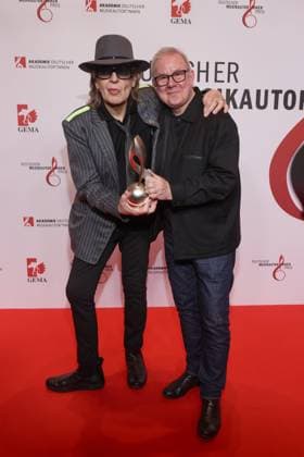 17 German Music Authors Prize 2026 Udo Lindenberg, Joachim Krol 17 German Music Authors Prize 2026, The Ritz Carlton, Berlin, date 26 02 2026 Copyright: xEventpress Kratschx