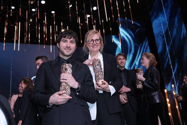 51st Cesar Ceremony Guillaume Marbeck and Pascaline Chavanne during the 51st Cesar Film Awards held at l Olympia on February 26, 2026, in Paris, France. Photo by Nasser Berzane ABACAPRESS.COM Paris France  Copyright: xBerzanexNasser ABACAx