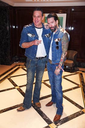 The BossHoss Alec Voelkel, Sascha Vollmer at the 17 GERMAN MUSIC AUTHORINNENPREIS at The Ritz Carlton in Berlin on 26 02 2026