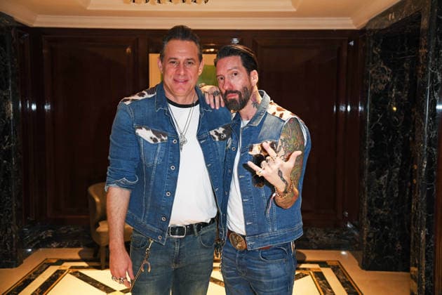 The BossHoss Alec Voelkel, Sascha Vollmer at the 17 GERMAN MUSIC AUTHORINNENPREIS at The Ritz Carlton in Berlin on 26 02 2026
