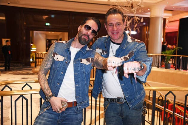 The BossHoss Alec Voelkel, Sascha Vollmer at the 17 GERMAN MUSIC AUTHORINNENPREIS at The Ritz Carlton in Berlin on 26 02 2026