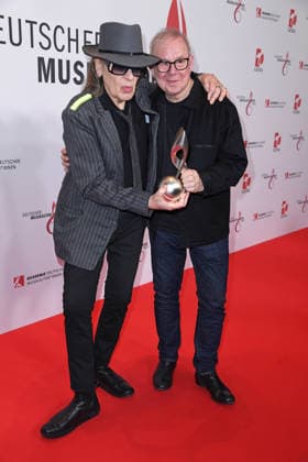 Udo Lindenberg, Joachim Krol at the 17 GERMAN MUSIC AUTHORS AWARD at The Ritz Carlton in Berlin on 26 02 2026