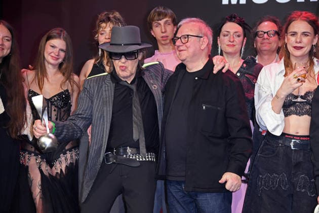 Udo Lindenberg, Joachim Krol at the 17 GERMAN MUSIC AUTHORS AWARD at The Ritz Carlton in Berlin on 26 02 2026