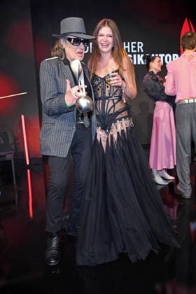 Joachim Krol, Ikkimel at the 17 GERMAN MUSIC AUTHORINNEN PRIZE at The Ritz Carlton in Berlin on 26 02 2026