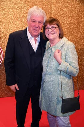 Rolf Zuckowski with his wife Monika Zuckowski at the 17 GERMAN MUSIC AUTHORINNEN PRIZE at The Ritz Carlton in Berlin on 26 02 2026