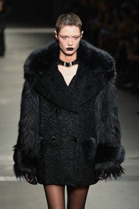 Milan, Milan Women s Fashion Week Fall Winter 2026 27 - Women s Fashion, Fall Winter 2026 27 - Roberto Cavalli fashion show - catwalk in the photo: model  Copyright: xSimonaxChiocciax xipa-agency.netx xFotosickix IPA_Agency_IPA72074073