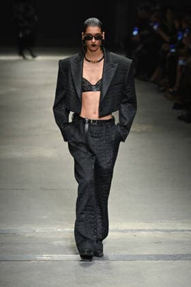Milan, Milan Women s Fashion Week Fall Winter 2026 27 - Women s Fashion, Fall Winter 2026 27 - Roberto Cavalli fashion show - catwalk in the photo: model  Copyright: xSimonaxChiocciax xipa-agency.netx xFotosickix IPA_Agency_IPA72074075