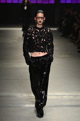 Milan, Milan Women s Fashion Week Fall Winter 2026 27 - Women s Fashion, Fall Winter 2026 27 - Roberto Cavalli fashion show - catwalk in the photo: model  Copyright: xSimonaxChiocciax xipa-agency.netx xFotosickix IPA_Agency_IPA72074173