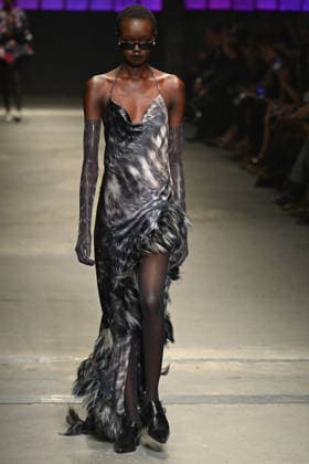 Milan, Milan Women s Fashion Week Fall Winter 2026 27 - Women s Fashion, Fall Winter 2026 27 - Roberto Cavalli fashion show - catwalk in the photo: model  Copyright: xSimonaxChiocciax xipa-agency.netx xFotosickix IPA_Agency_IPA72074236