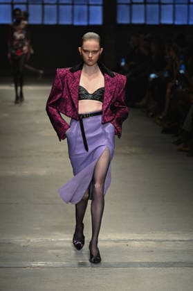 Milan, Milan Women s Fashion Week Fall Winter 2026 27 - Women s Fashion, Fall Winter 2026 27 - Roberto Cavalli fashion show - catwalk in the photo: model  Copyright: xSimonaxChiocciax xipa-agency.netx xFotosickix IPA_Agency_IPA72074271