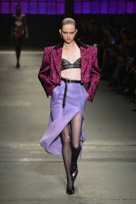 Milan, Milan Women s Fashion Week Fall Winter 2026 27 - Women s Fashion, Fall Winter 2026 27 - Roberto Cavalli fashion show - catwalk in the photo: model  Copyright: xSimonaxChiocciax xipa-agency.netx xFotosickix IPA_Agency_IPA72074273