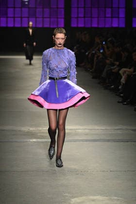 Milan, Milan Women s Fashion Week Fall Winter 2026 27 - Women s Fashion, Fall Winter 2026 27 - Roberto Cavalli fashion show - catwalk in the photo: model  Copyright: xSimonaxChiocciax xipa-agency.netx xFotosickix IPA_Agency_IPA72074284