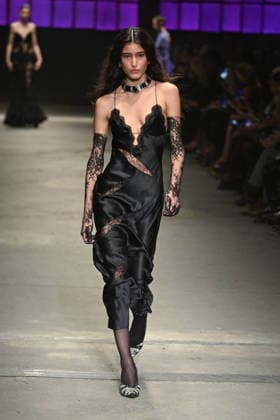Milan, Milan Women s Fashion Week Fall Winter 2026 27 - Women s Fashion, Fall Winter 2026 27 - Roberto Cavalli fashion show - catwalk in the photo: model  Copyright: xSimonaxChiocciax xipa-agency.netx xFotosickix IPA_Agency_IPA72074296