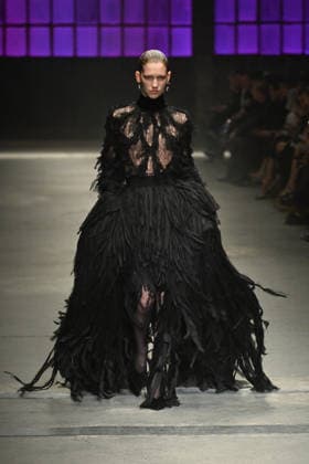 Milan, Milan Women s Fashion Week Fall Winter 2026 27 - Women s Fashion, Fall Winter 2026 27 - Roberto Cavalli fashion show - catwalk in the photo: model  Copyright: xSimonaxChiocciax xipa-agency.netx xFotosickix IPA_Agency_IPA72074308