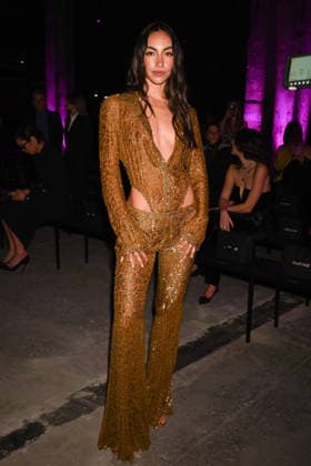Milan, Milan Women s Fashion Week Fall Winter 2026 27 - Women s Fashion, Fall Winter 2026 27 - Roberto Cavalli fashion show - front row in the photo: Valentina Cabassi  Copyright: xBluxfotox xipa-agency.netx xFotosickix IPA_Agency_IPA72077025