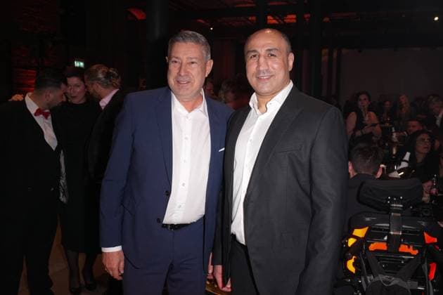 Aachen Media Night 2026 Joachim Llambi and Arthur Abraham at the first Aachen Media Night on February 26, 2026 at Das Liebig in Aachen Aachen Das Liebig Nordrhein Westfalen