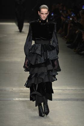 Milan, Milan Women s Fashion Week Fall Winter 2026 27 - Women s Fashion, Fall Winter 2026 27 - Roberto Cavalli fashion show - catwalk in the photo: model  Copyright: xSimonaxChiocciax xipa-agency.netx xFotosickix IPA_Agency_IPA72074091