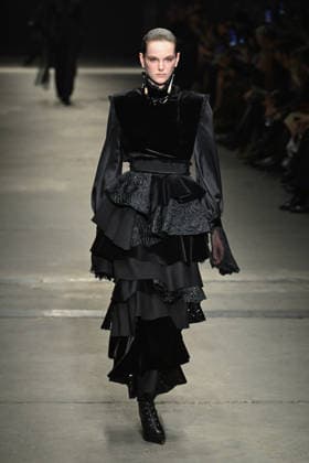 Milan, Milan Women s Fashion Week Fall Winter 2026 27 - Women s Fashion, Fall Winter 2026 27 - Roberto Cavalli fashion show - catwalk in the photo: model  Copyright: xSimonaxChiocciax xipa-agency.netx xFotosickix IPA_Agency_IPA72074097