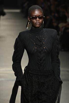 Milan, Milan Women s Fashion Week Fall Winter 2026 27 - Women s Fashion, Fall Winter 2026 27 - Roberto Cavalli fashion show - catwalk in the photo: model  Copyright: xSimonaxChiocciax xipa-agency.netx xFotosickix IPA_Agency_IPA72074111