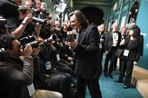 51eme Cérémonie des Cesar Backstage 51st CESAR awards ceremony Backstage 453478 2026 02 26 Carrey, Jim  Copyright: xSergexArnalx xStarfacex STAR_453478_010
