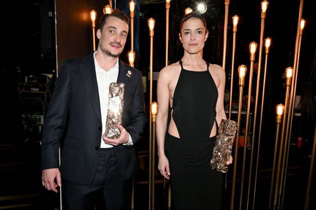51eme Cérémonie des Cesar Coulisses 51st CESAR awards ceremony Backstage 453478 2026 02 27 Pons, Vimala Lottin, Pierre  Copyright: xSergexArnalx xStarfacex STAR_453478_042