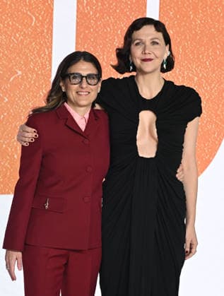 Pam Abdy and Maggie Gyllenhaal attends The Bride World Premiere at Cineworld Leicester Square in London, England. UK. Thursday 26th February 2026. Copyright: xJamesxWarrenx THE BRIDE - WORLD PREMIERE80
