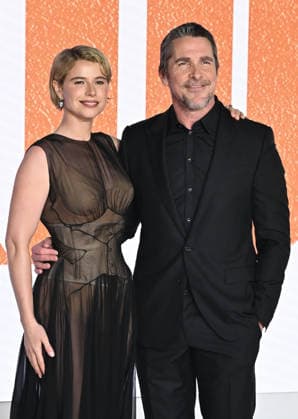 Jessie Buckley and Christian Bale attends The Bride World Premiere at Cineworld Leicester Square in London, England. UK. Thursday 26th February 2026. Copyright: xJamesxWarrenx THE BRIDE - WORLD PREMIERE24