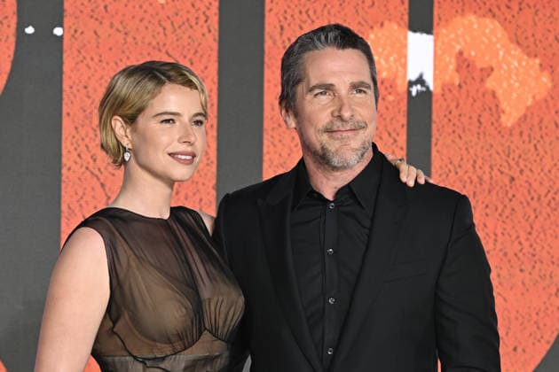 Jessie Buckley and Christian Bale attends The Bride World Premiere at Cineworld Leicester Square in London, England. UK. Thursday 26th February 2026. Copyright: xJamesxWarrenx THE BRIDE - WORLD PREMIERE28