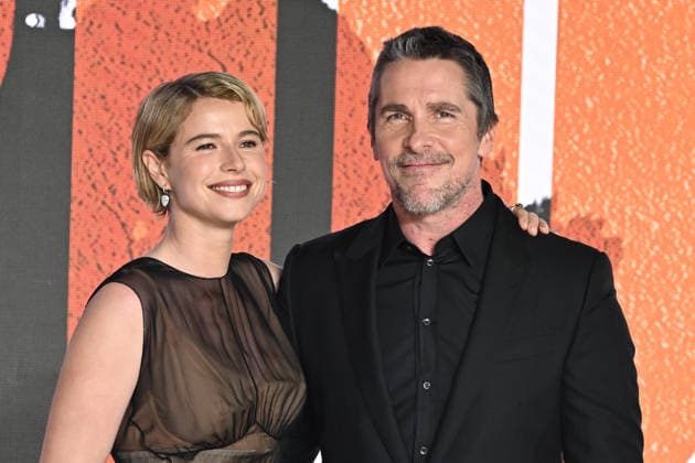 Jessie Buckley and Christian Bale attends The Bride World Premiere at Cineworld Leicester Square in London, England. UK. Thursday 26th February 2026. Copyright: xJamesxWarrenx THE BRIDE - WORLD PREMIERE2