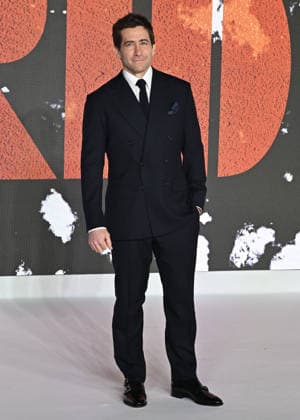 Jake Gyllenhaal attends The Bride World Premiere at Cineworld Leicester Square in London, England. UK. Thursday 26th February 2026. Copyright: xJamesxWarrenx THE BRIDE - WORLD PREMIERE76